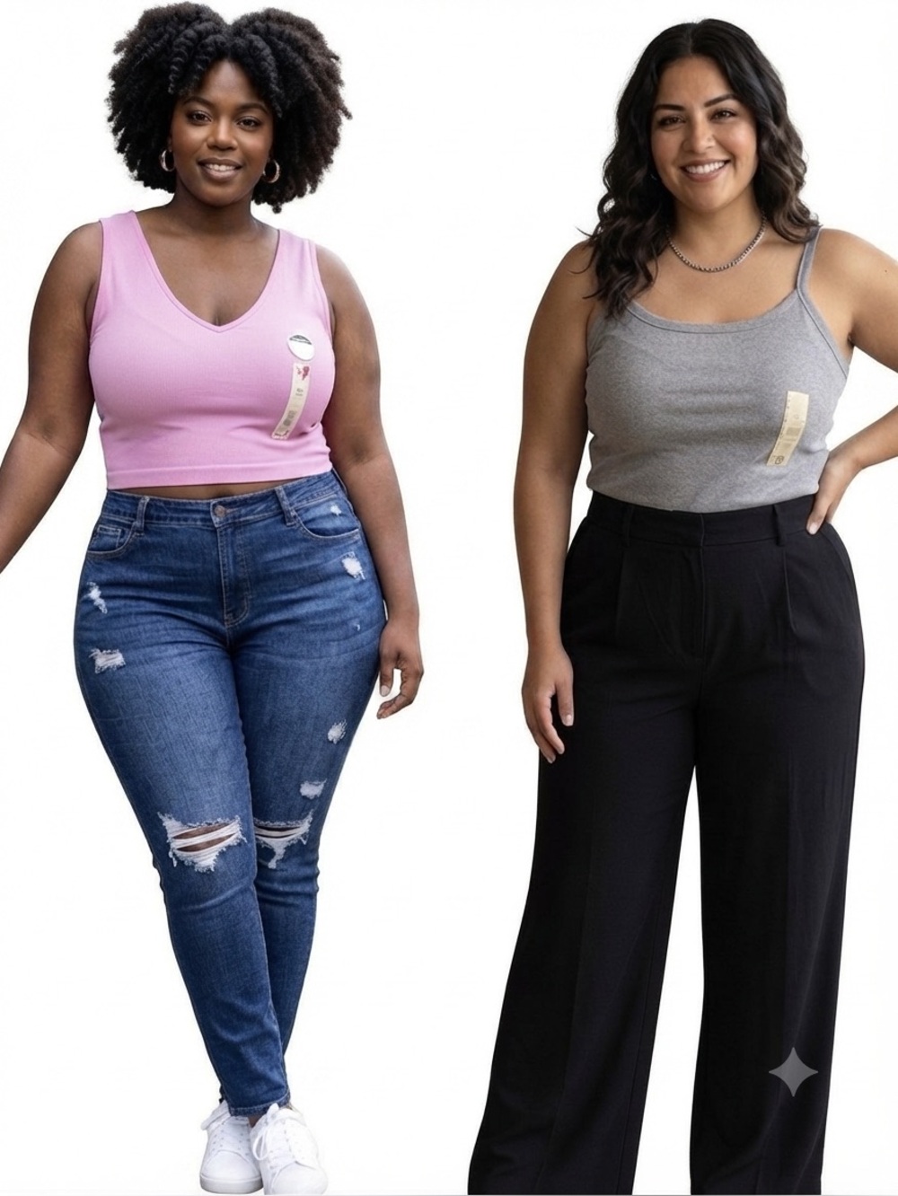 2 piece  Tank Shirt  Duo Bundle